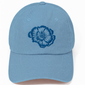 Flower Time 2025 Cap – Sky Blue