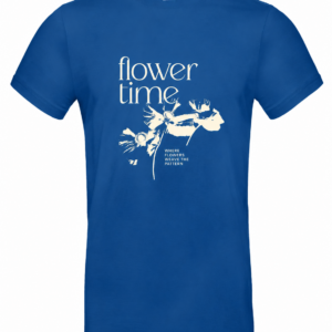 Flower Time 2025 T-shirt – Royal Blue