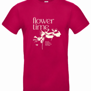 Flower Time 2025 T-shirt – Fuchsia